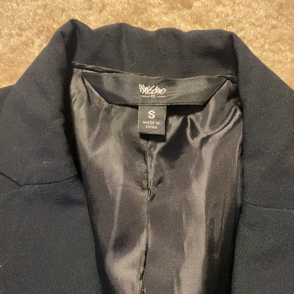NWOT MOSSIMO Black Blazer, Size Small - Picture 6 of 8